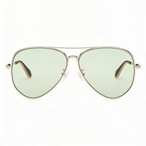 Adidas OR0085 Aviator Sunglasses Unisex — front view, Acetate frame