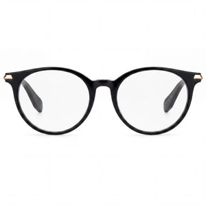 Adidas Or5073 Round Eyeglasses for Men — front view, Plastic