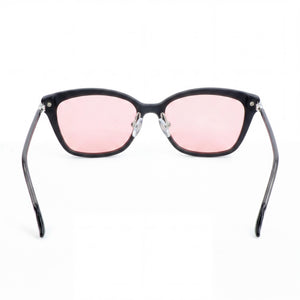 Adidas Originals AOK008 Rectangle Sunglasses Women — side view, Non-Polarized Pink lens