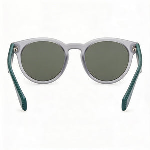 Adidas Originals Classic Round Sunglasses Unisex — side view, Non-Polarized Green Mirror lens
