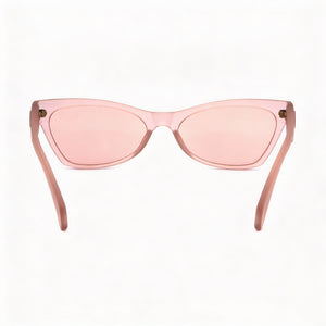 Adidas Originals Contemporaneo Cat Eye Sunglasses Women — side view, Non-polarized Pink lens