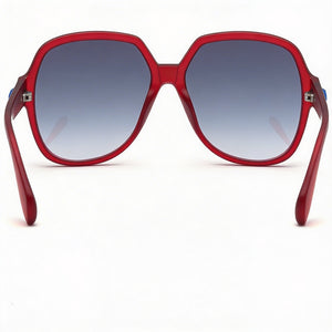 Adidas Originals Contemporaneo Oval Sunglasses for Women — interior view, Non-Polarized lens detail