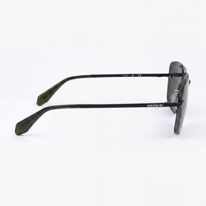 Adidas Originals OR0017 Rectangle Sunglasses Unisex — side view, Non-Polarized Grey lens