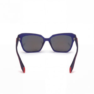 adidas Originals OR0038 85U Cat Eye Sunglasses for Women — interior view, Non-Polarized lens detail