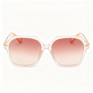 adidas Originals Or0082 Square Sunglasses for Women — front view, Injected frame