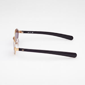 Adidas Originals OR0123 Oval Sunglasses for Men — front view, Plastic or Metal frame
