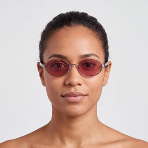 Adidas Originals OR0123 Silver Sunglasses Unisex — lifestyle wear, travel essential for sunny destinations