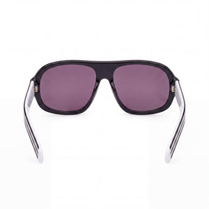 Adidas Originals OR0125 Rectangle Sunglasses for Men — interior view, Non-Polarized lens detail