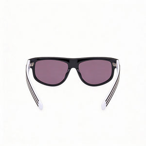 Adidas Originals OR0126 Rectangle Sunglasses for Women — interior view, Non-Polarized lens detail