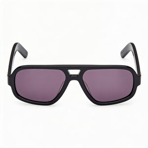 Adidas Originals Or0134 Rectangle Sunglasses Unisex — front view, Plastic frame