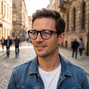Adidas Originals Or5006 Black Eyeglasses Men — lifestyle wear, office and screen work