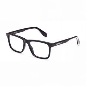Adidas Originals OR5044 Black Rectangle Eyeglasses for Men, Plastic frame