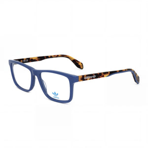 Adidas Originals OR5044 Blue Rectangle Eyeglasses for Men, Titanium Stainless Steel Acetate frame