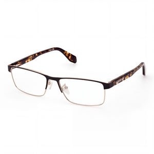 adidas Originals Or5061 Black Rectangle Eyeglasses Unisex, Metal frame