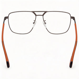 Adidas Originals Or5069 Rectangle Eyeglasses Unisex — front view, Metal