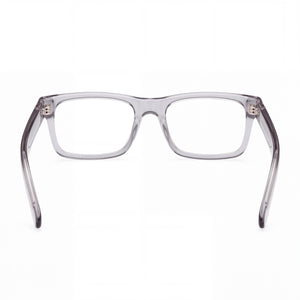 adidas Originals Or5107 Rectangle Eyeglasses Unisex — side view, Transparent Plastic temples