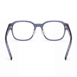 Adidas Originals Or5110-d Square Eyeglasses Men — side view, Blue Plastic temples