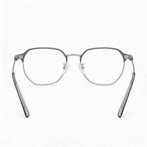 Adidas Originals OR5113-D Round Eyeglasses for Men — front view, Metal
