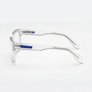 Adidas Originals Rectangle Eyeglasses for Men — front view, Plastic
