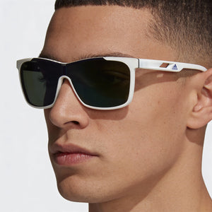 Adidas S7242440 White Sunglasses Men — lifestyle wear, sightseeing and holiday days