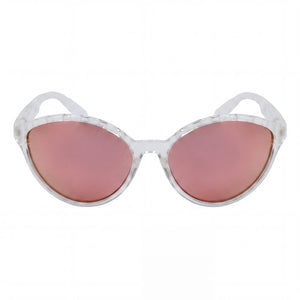 Adidas SP0012 Oval Sunglasses for Women — front view, Plastic frame
