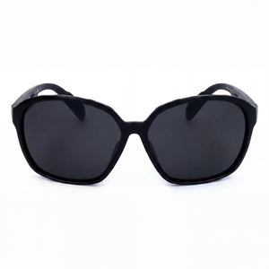 Adidas Sp0013 Oval Sunglasses for Women — front view, Plastic frame