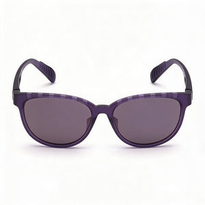 Adidas Sp0021 Oval Sunglasses for Women — front view, Plastic frame