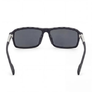 Adidas SP004902A Rectangle Sunglasses for Men — interior view, Non-Polarized lens detail