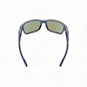 Adidas SP0069 Shield Sunglasses Men — side view, Non-Polarized Violet lens