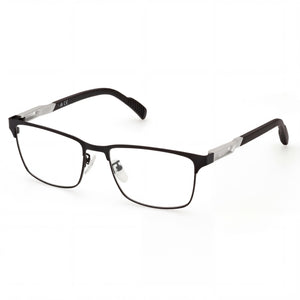 Adidas SP5024 Black Rectangle Eyeglasses for Men, Metal frame