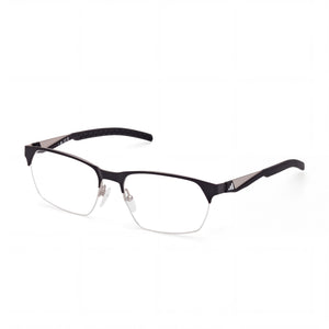 Adidas SP5097 Black Rectangle Eyeglasses for Women, Plastic frame