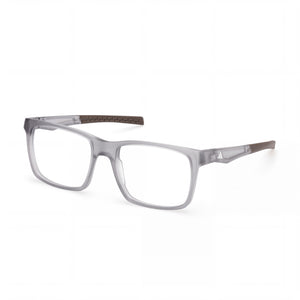 Adidas SP5103 Gray Rectangle Eyeglasses for Men, Injected frame