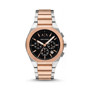 Armani Exchange Gold Dial Stainless Steel Men's Watch, 42mm