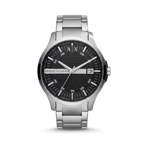 Armani Exchange Gray Stainless Steel Men's Watch, 46mm