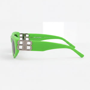 Balenciaga BB0095S Cat Eye Eyeglasses for Women — front view, Acetate