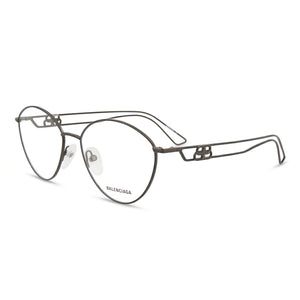 Balenciaga Round/Oval Gray Round Eyeglasses Unisex, Metal frame