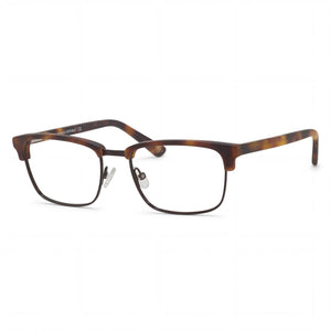 Banana Republic Otis/N Havana Rectangle Eyeglasses for Men, Clear demo lenses