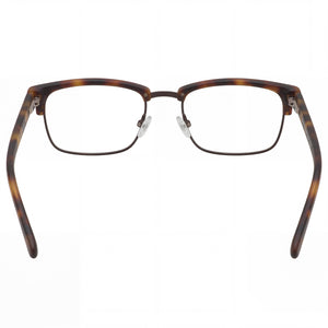 Banana Republic Otis/N Rectangle Eyeglasses Men — side view, Havana temples