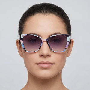 Bebe BB 7238 001 Havana Sunglasses Women — lifestyle wear, city sidewalks and outdoor markets