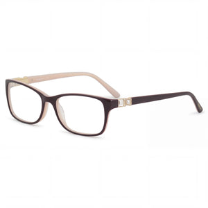 Bebe Bb5133 Black Rectangle Eyeglasses for Women, Metal frame