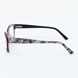 Bebe Bb5183 Rectangle Eyeglasses for Men — front view, Metal