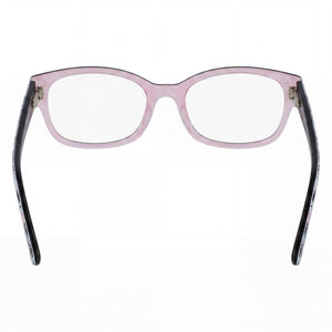 Bebe Bb5183 Rectangle Eyeglasses Men — side view, Black Metal temples