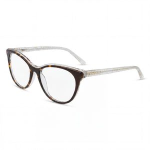 Bebe BB5189 Havana Cat Eye Eyeglasses for Men, Metal frame