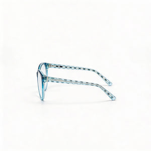Bebe Bb5195 Cat Eye Eyeglasses for Women — front view, Metal