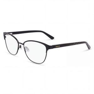 Bebe Bb5202 Black Cat Eye Eyeglasses for Men, Metal frame