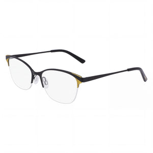 Bebe Bb5204 Black Cat Eye Eyeglasses for Men, Metal frame