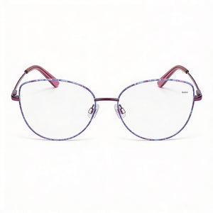 Bebe Bb5207 Cat Eye Eyeglasses for Women — front view, Metal