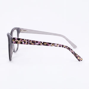 Bebe Bb5214 Cat Eye Eyeglasses for Men — front view, Metal