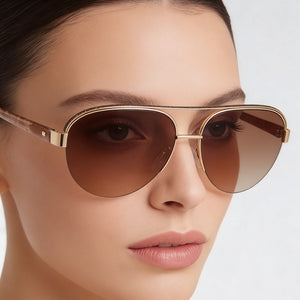 Bebe Bb7252 Gold Sunglasses Women — lifestyle wear, professional and business attire