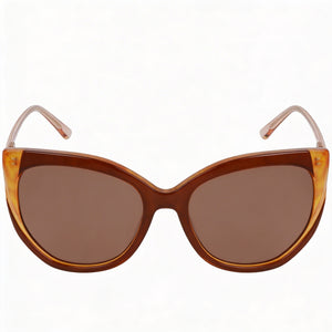 Bebe Cat Eye Sunglasses for Women — front view, Plastic frame